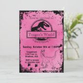 ジュラシック ディノ ピンク インビテーション (スタンド正面)