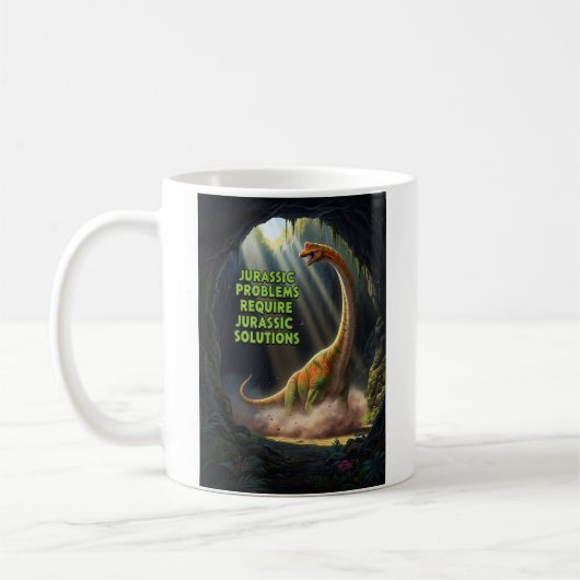 ジュラシック・プロブレムズ コーヒーマグカップ (左)