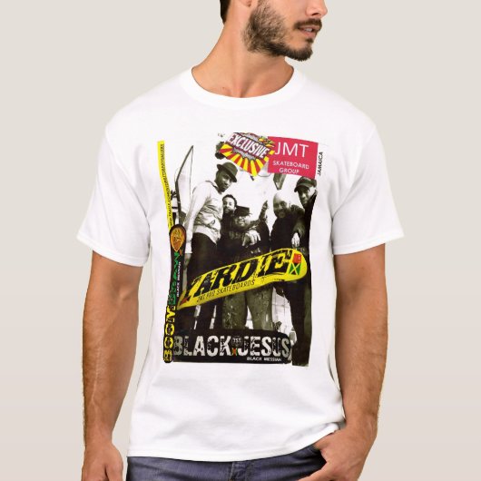ジュラシック・マスト・ダンス。恐竜/もじゃもじゃ メンズTシャツ Tシャツ (正面)