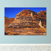 ジュラシック・ロック32x48 キャンバスプリント (インサイチュ (ウッドフロア))