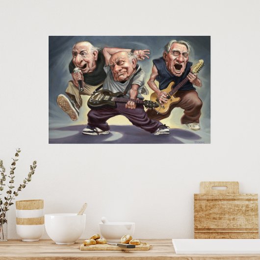 ジュラシック・ロック ポスター (キッチン)