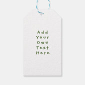 ジュラシック・ワールド ギフトタグ (裏面)