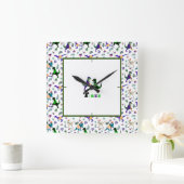 ジュラシック・ワールド スクエア壁時計 (ホーム)