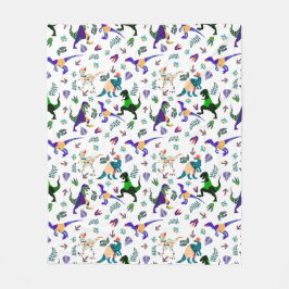 ジュラシック・ワールド フリースブランケット