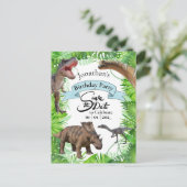 ジュラシック・ワールド 恐竜少年 ポストカード (スタンド正面)