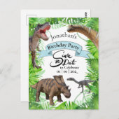 ジュラシック・ワールド 恐竜少年 ポストカード (正面/裏面)