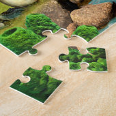 ジュラ紀の恐竜公園動物先史時代のディノ ジグソーパズル (側面)