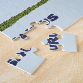 ジュラ紀の恐竜 ジグソーパズル (側面)