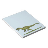 ジュラ紀の恐竜 ノートパッド (アングル)