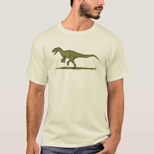 ジュラ紀の恐竜 Tシャツ (正面)