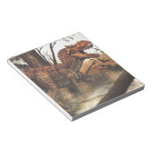 ジュラ紀の旅:自然の生息地の恐竜 ノートパッド (アングル)