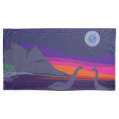 ジュラ紀の日没 枕カバー (正面)