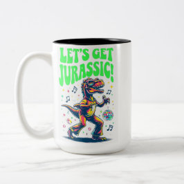 ジュラ紀を手に入れよう！ ツートーンマグカップ