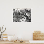 ジュラ紀プテロダクティル ポスター (キッチン)