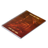 ジュラ紀化石 ノートブック (左側)