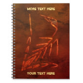 ジュラ紀化石 ノートブック (正面)