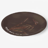 ジュラ紀化石 ペーパープレート (アングル)