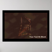 ジュラ紀化石 ポスター (正面)