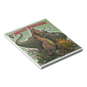 ジュラ紀恐竜 ノートパッド (アングル)