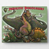 ジュラ紀恐竜 フォトプラーク (正面)