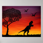 ジュラ紀恐竜 ポスター (正面)