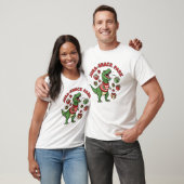 ジュラ・スナックパーク クリスマス恐竜パーティー Tシャツ (ユニセックス)