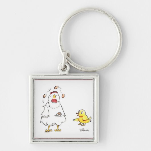 ジュリアごまかす先生 キーホルダー (正面)