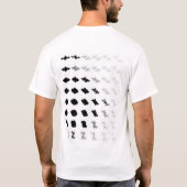 ジュリアの一定のワイシャツ Tシャツ (裏面)