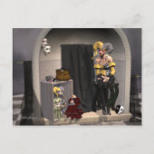 「ジュリアの人形劇」 – はがき (正面)