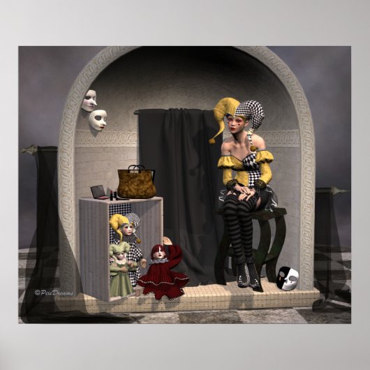 「ジュリアの人形劇」 – ポスター (正面)