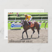 ジュリアの夢 ポストカード (正面/裏面)