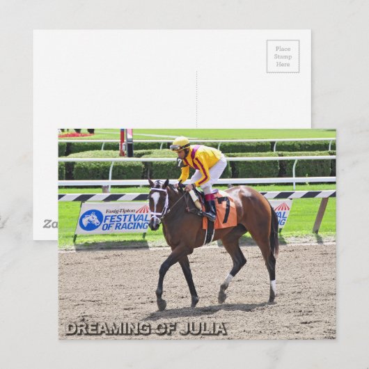 ジュリアの夢 ポストカード (正面/裏面)