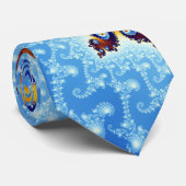 ジュリアの島のMandelbrotセット ネクタイ (ロール)