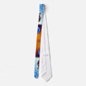 ジュリアの島のMandelbrotセット ネクタイ (裏面)