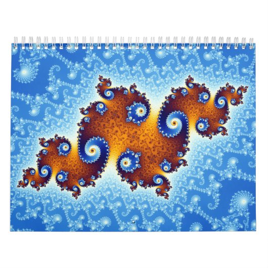 ジュリアアイランドマンデルブロットセット カレンダー (カバー)