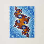 ジュリアアイランドマンデルブロットセット ジグソーパズル (縦)