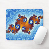 ジュリアアイランドマンデルブロットセット マウスパッド (マウス)