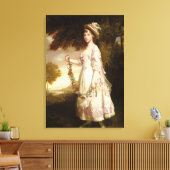 ジュリアキートベリー キャンバスプリント (インサイチュ (リビング))