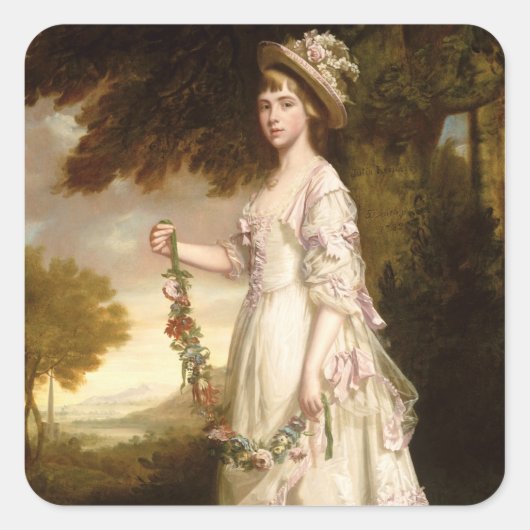 ジュリアキートベリー スクエアシール (正面)