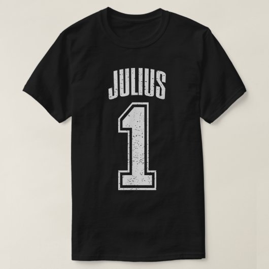 ジュリアスのサポーターもっとも偉大Number 1ファンTシャツ Tシャツ (デザイン正面)