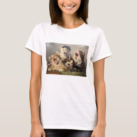 ジュリアス・アダム2世の子猫のシンフォニー Tシャツ (正面)