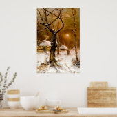 ジュリアス・クレバー:冬の夜歩き ポスター (キッチン)