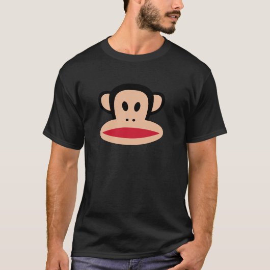 ジュリアス・ザ・モンキー・ビッグ・顔・プルオーバー Tシャツ (正面)