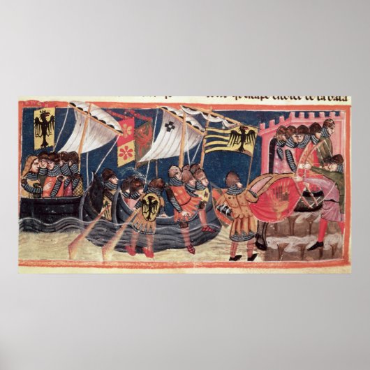 ジュリアス・シーザーがイギリスに上陸 ポスター (正面)