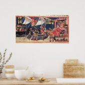 ジュリアス・シーザーがイギリスに上陸 ポスター (キッチン)