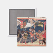 ジュリアス・シーザーがイギリスに上陸 マグネット (正面/裏面)