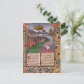 ジュリアス・シーザーRubiconを横切る， c.1470 ポストカード (スタンド正面)