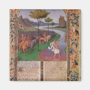 ジュリアス・シーザーRubiconを横切る， c.1470 マグネット