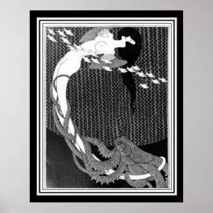 ジュリアスKlinger (1909年)著"Salome"アールヌーボー ポスター