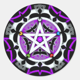 ジュリアズクロウ星形五角形 ラウンドシール